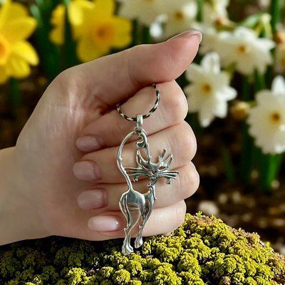Handmade Sterling Silver Pendant &ldquo;Pani-Mur&rdquo;